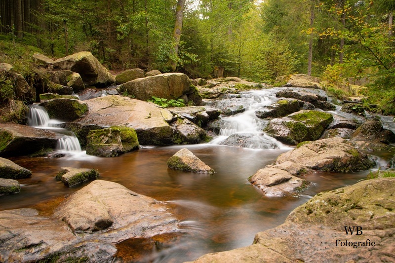 Bodewasserfall bei Braunlage