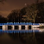 Bodewehr am Abend