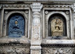 Bodhgaya - Buddhafiguren