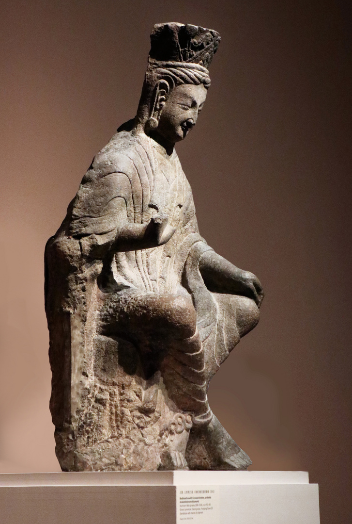 Bodhisattva in anderer Sitzform