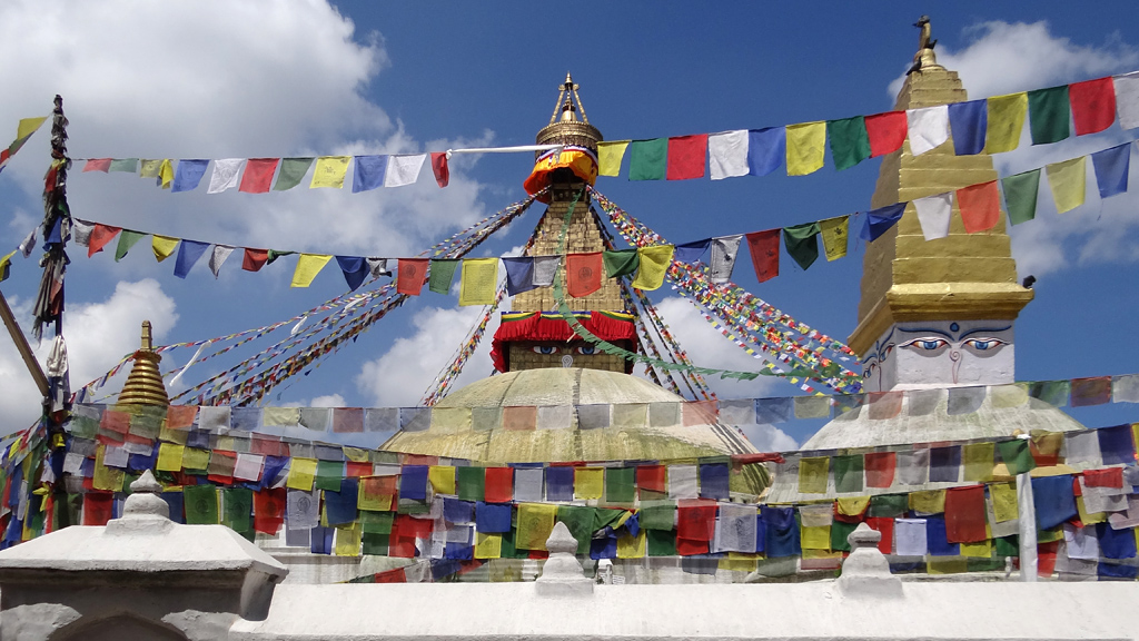 Bodhnat Stupa, Kathmandu, Nepal