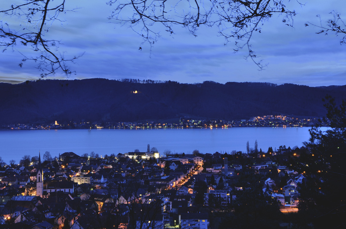 Bodman-Ludwigshafen zur Blauen Stunde