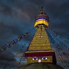 Bodnath Stupa am Abend