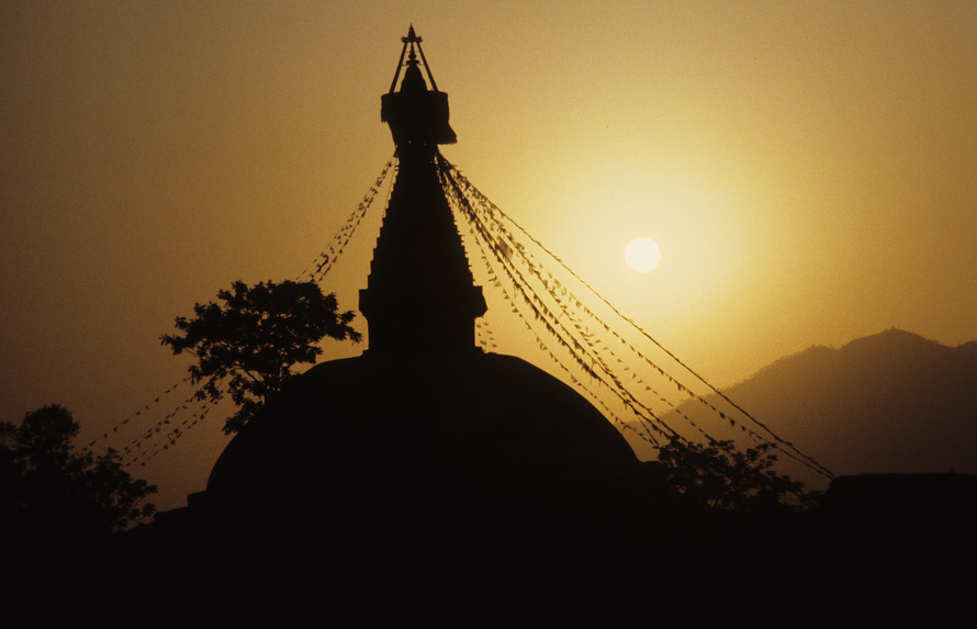 Bodnath - Zentrum des Buddhismus in Kathmandu