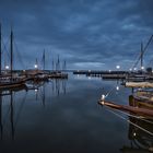 Bodstedter Hafen am Abend