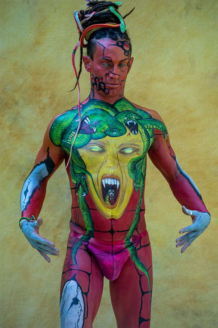 Body painting festival