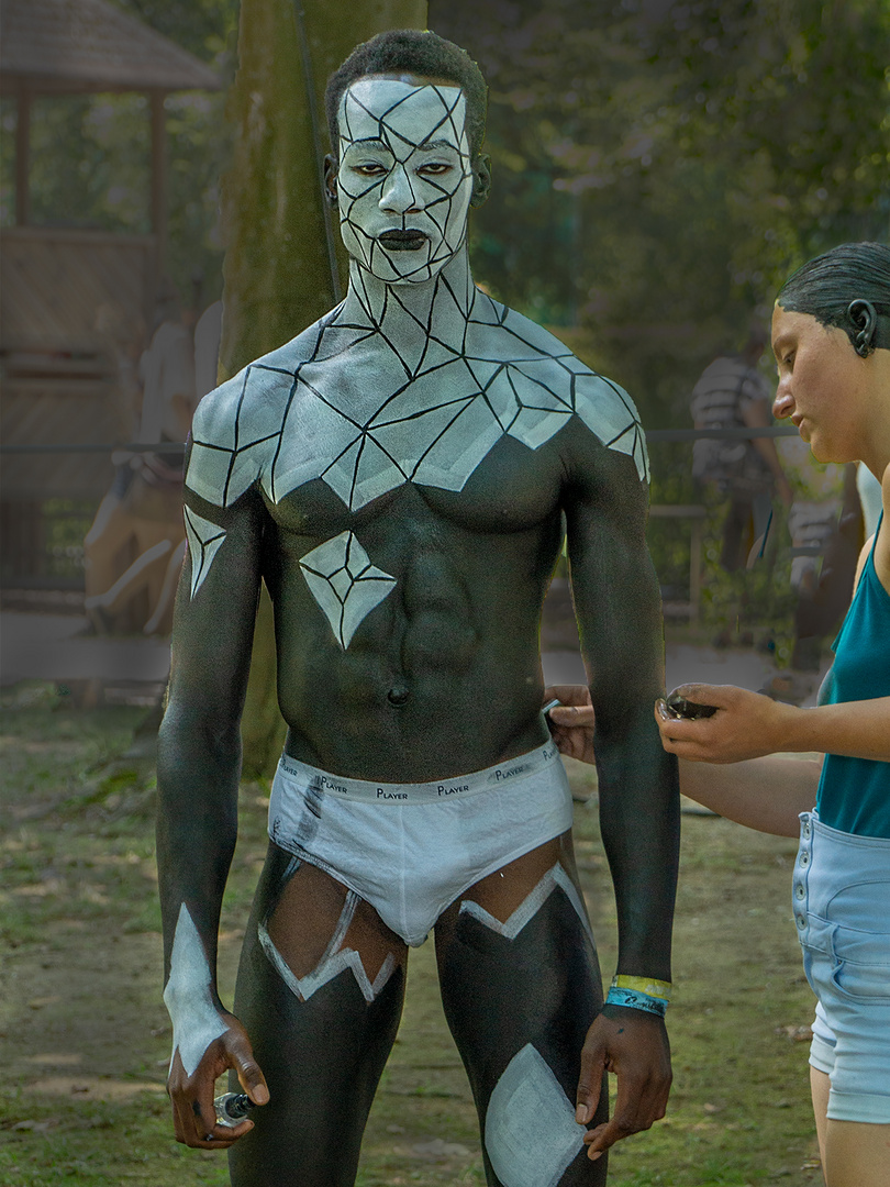 Body painting festival