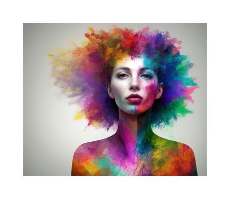 body painting + tavoletta grafica 1