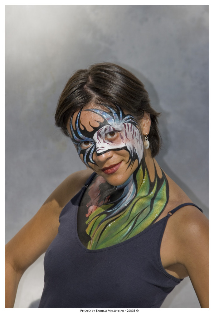 Bodypainting Art Butterfly