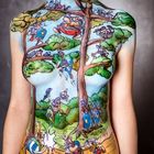 Bodypainting "Asterix & Obelix"