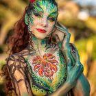 Bodypainting Fuerteventura Portrait