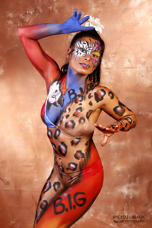 Bodypainting Photokina 2008