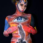 Bodypainting R.I.P. Paris & Brüssel 2016 by Andy's fotoKUNST