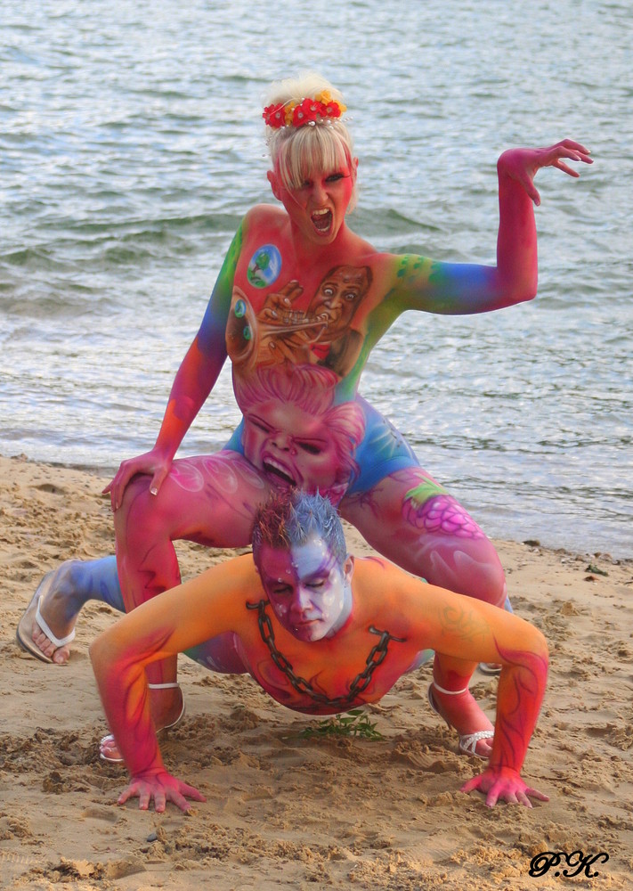 Bodypainting Seeboden 2009