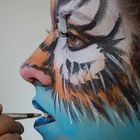 Bodypainting Seeboden