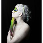 Bodypainting - white-green - 1