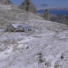 Boe Hütte 2873m.Canazei Südtirol.