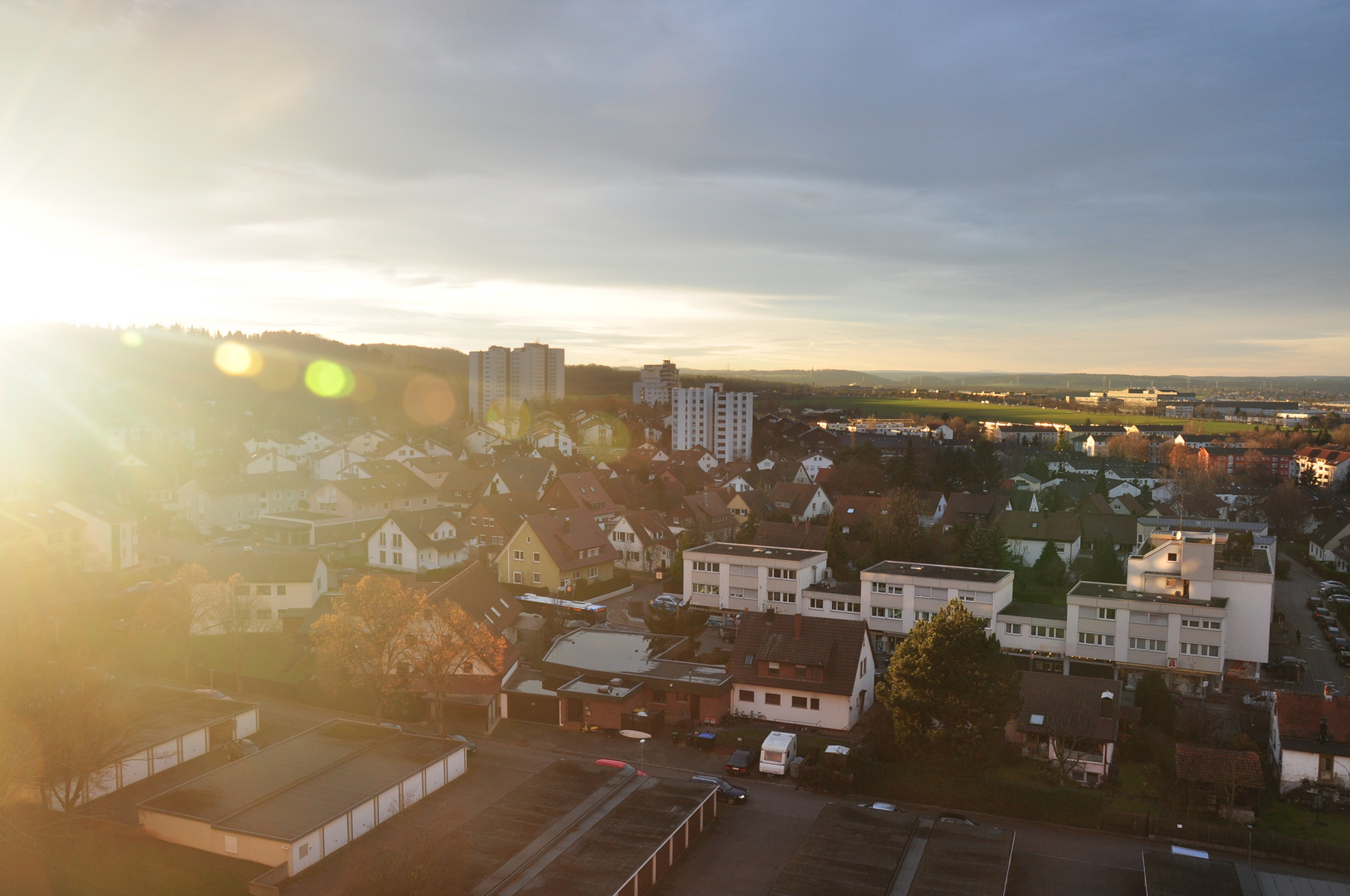 Böblinger Sonnenuntergang