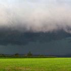 Böenfront rast auf die Rhön zu