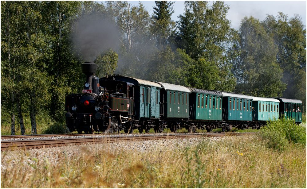 Böhmerwaldsommer mit Dampf in Volarysko (Wallern)