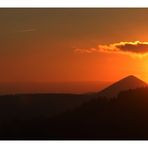 Böhmischer Sonnenuntergang