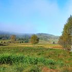 böhmisches Grenzgebiet im letzten Morgennebel