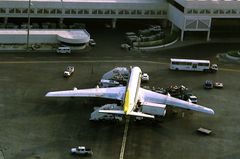 Boeing 707, Dubai Airport