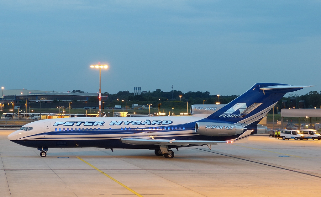 Boeing 727 in Köln