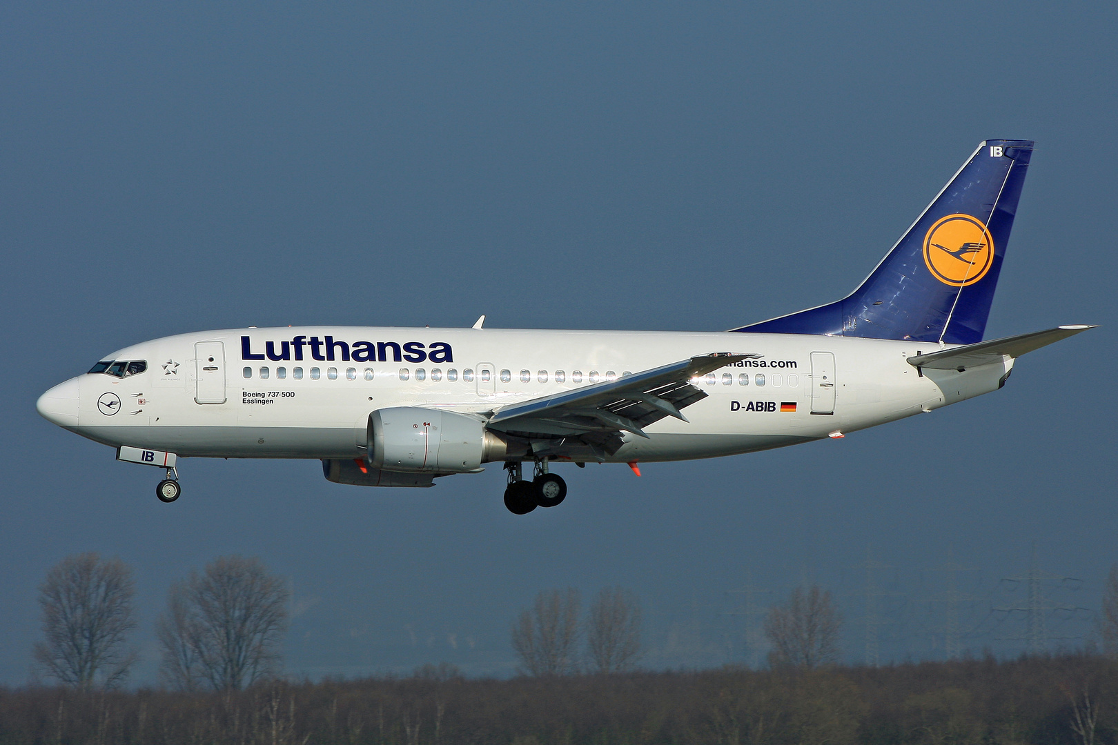 Boeing 737-500 Lufthansa