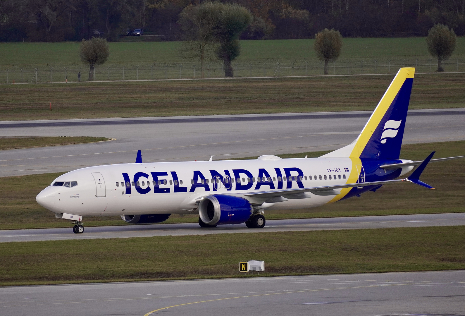 Boeing 737-8 Max der Icelandair