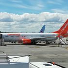 Boeing 737-800 sunwing in Dublin