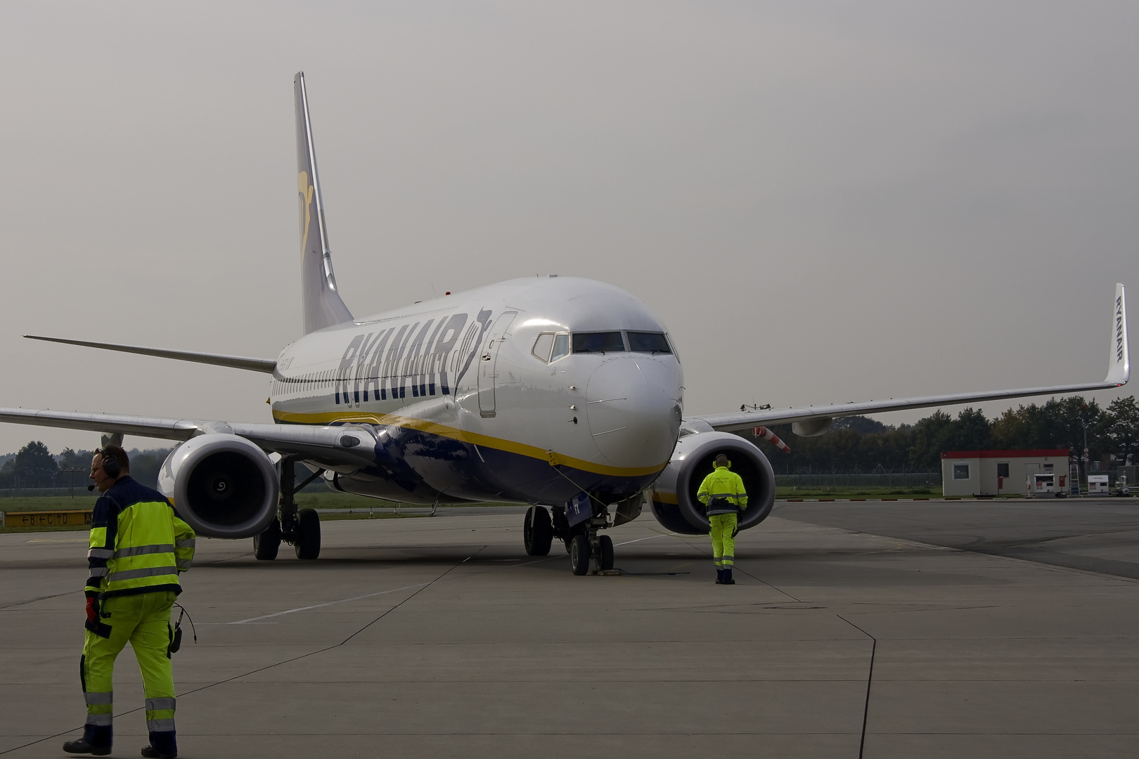 Boeing 737-800W Ryanair in Lübeck