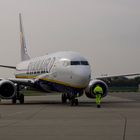 Boeing 737-800W Ryanair in Lübeck