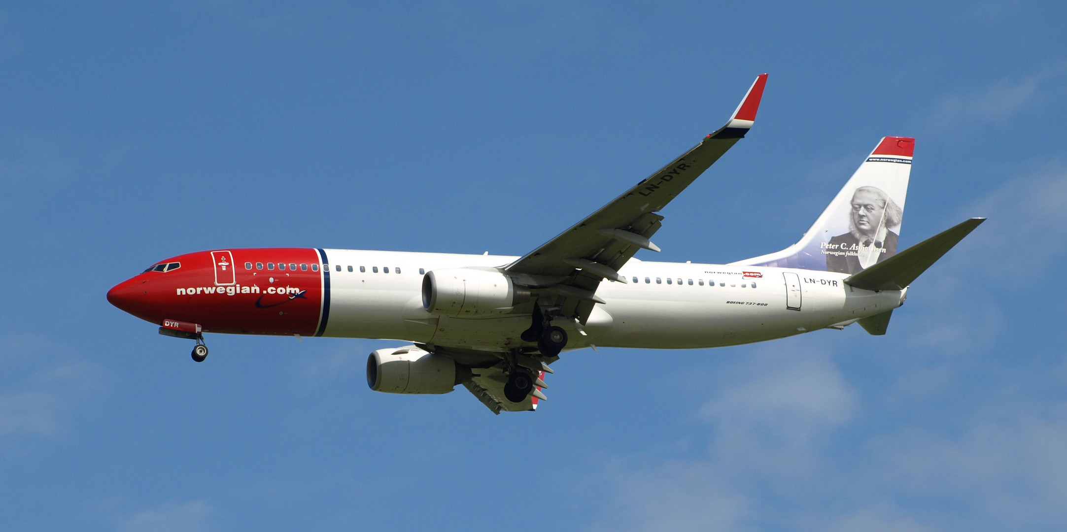 Boeing 737-8JP (WL) Norwegian Air Shuttle "Peter C. Asbornsen"