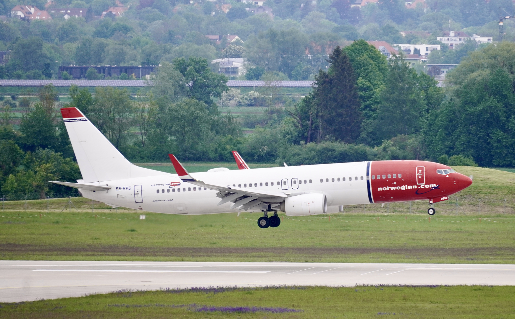 Boeing 737 der Norwegian