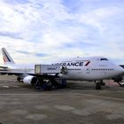 Boeing 747-400 at CDG