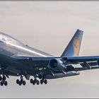 Boeing 747-400 Mülheim a.d. Ruhr, diesmal aus der Gegenrichtung