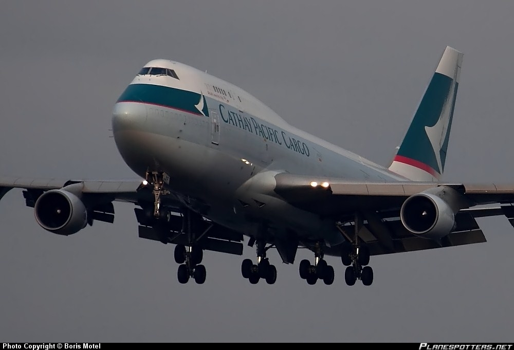 Boeing 747-412(BCF) Cathay Pacific Cargo