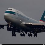 Boeing 747-412(BCF) Cathay Pacific Cargo