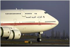Boeing 747-422 Dubai Air Wing