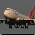 Boeing 747-48E AAR [OZ] Asiana Airlines *FRONTSHOT*