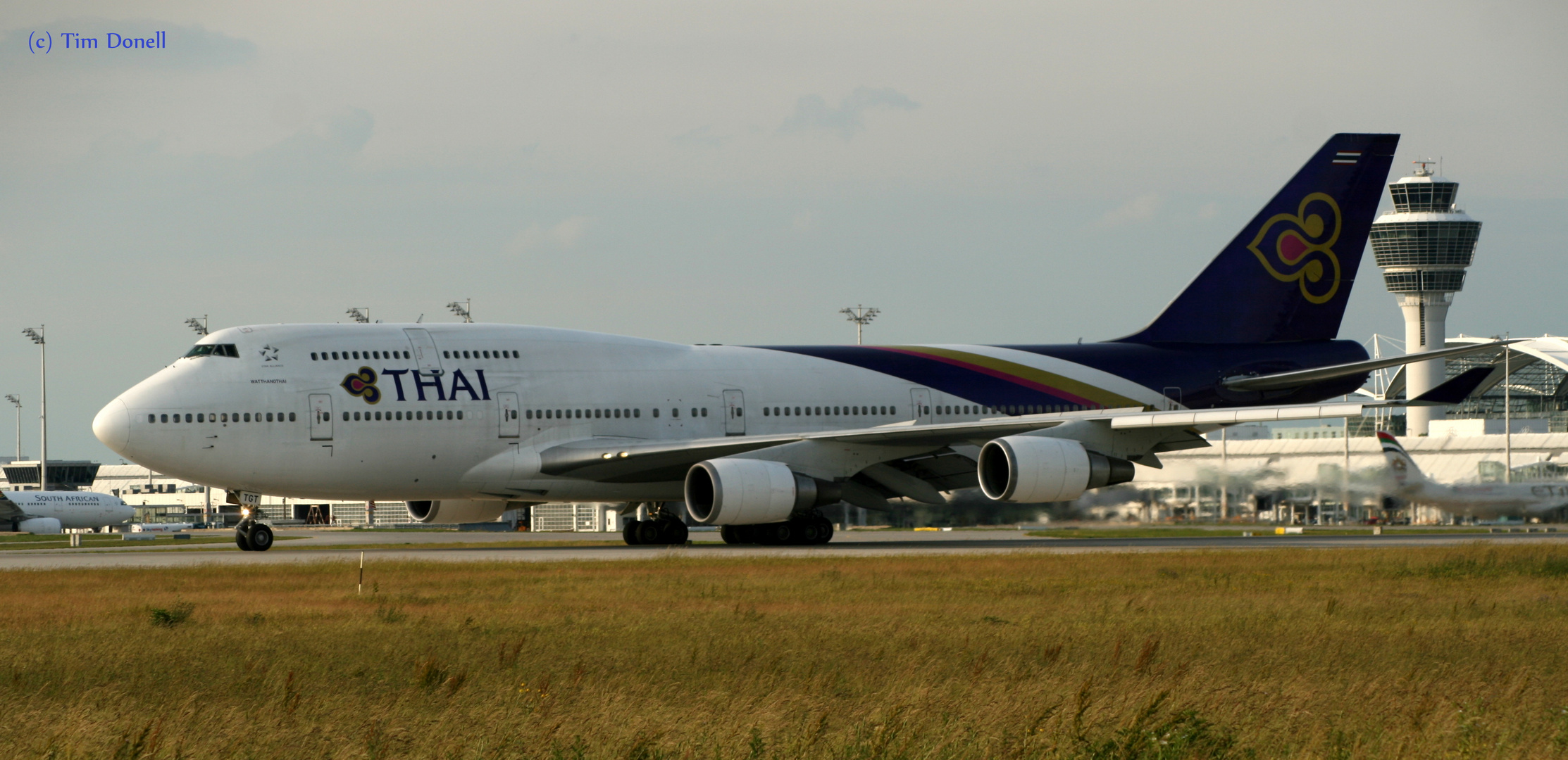 Boeing 747-4D7 (HS-TGT) Thai Airways