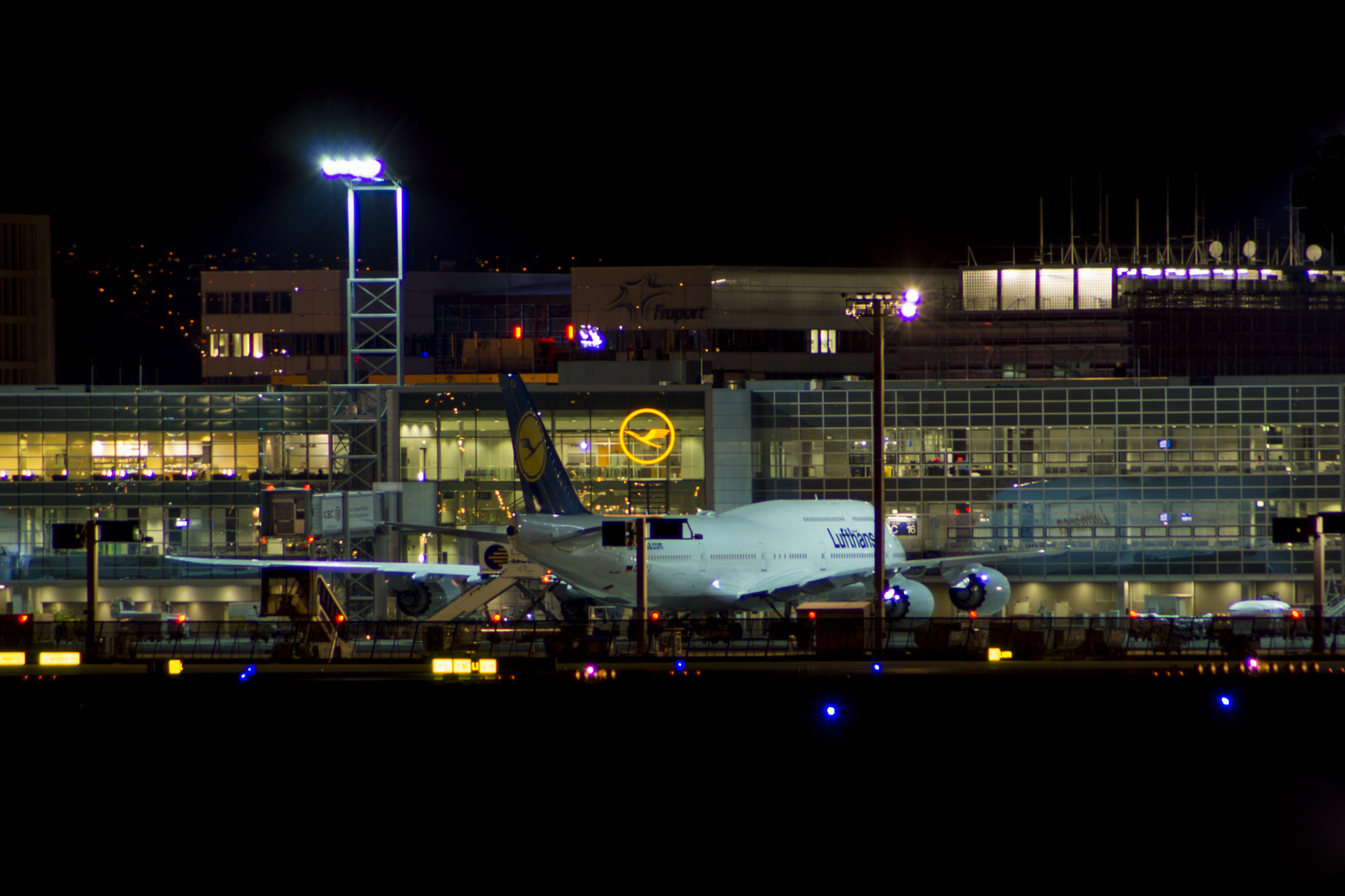 Boeing 747-8 am Gate