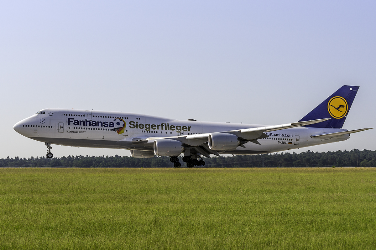 Boeing 747-8 Siegerflieger auf der ILA 2016