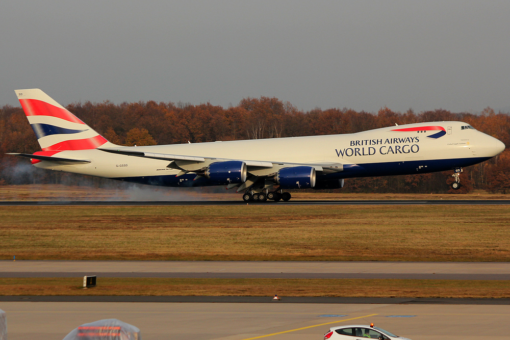 Boeing 747-8UF(SCD) BA World Cargo G-GSSD #3