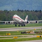 Boeing 747 beim Start