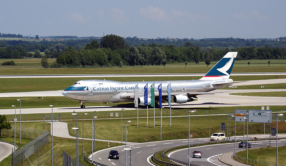 Boeing 747 Cargo von Cathay Pacific