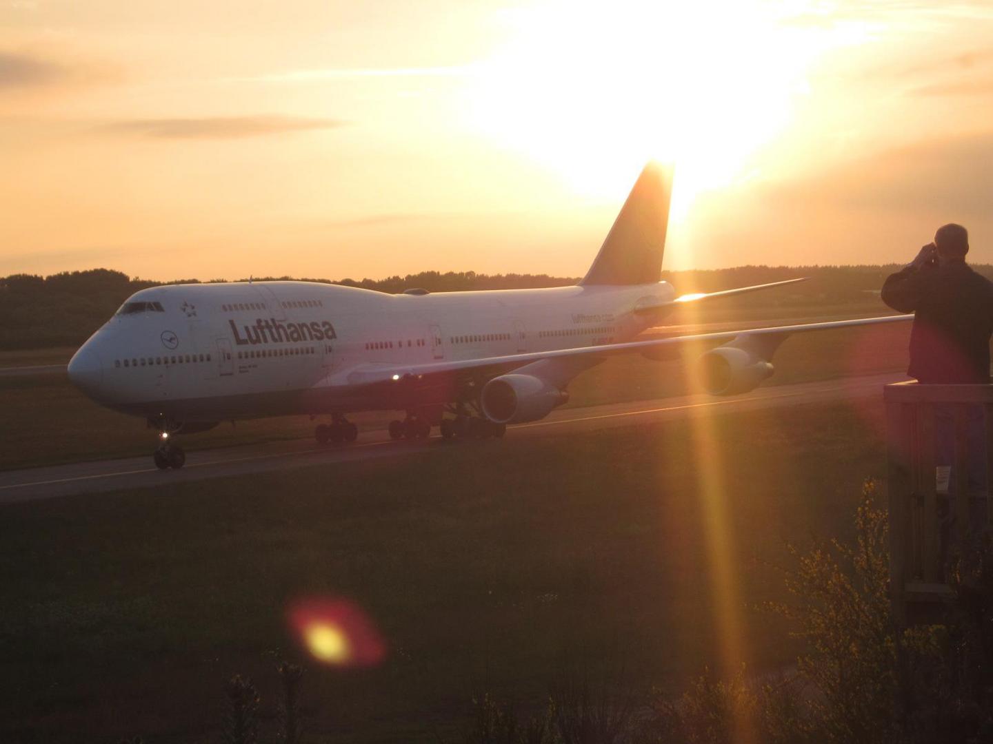 Boeing 747 Hamburg