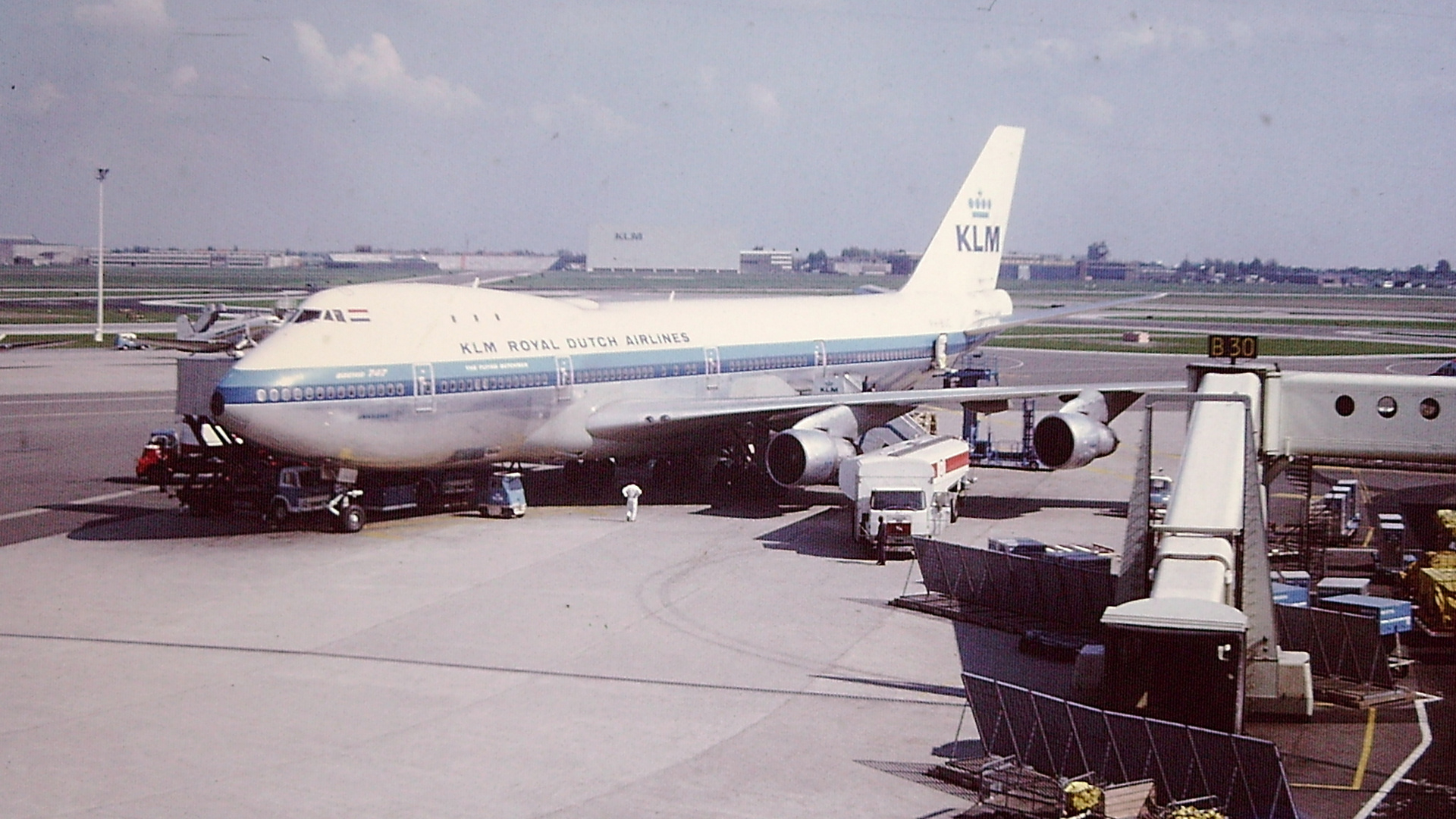 Boeing 747 Royal Dutch Airlines