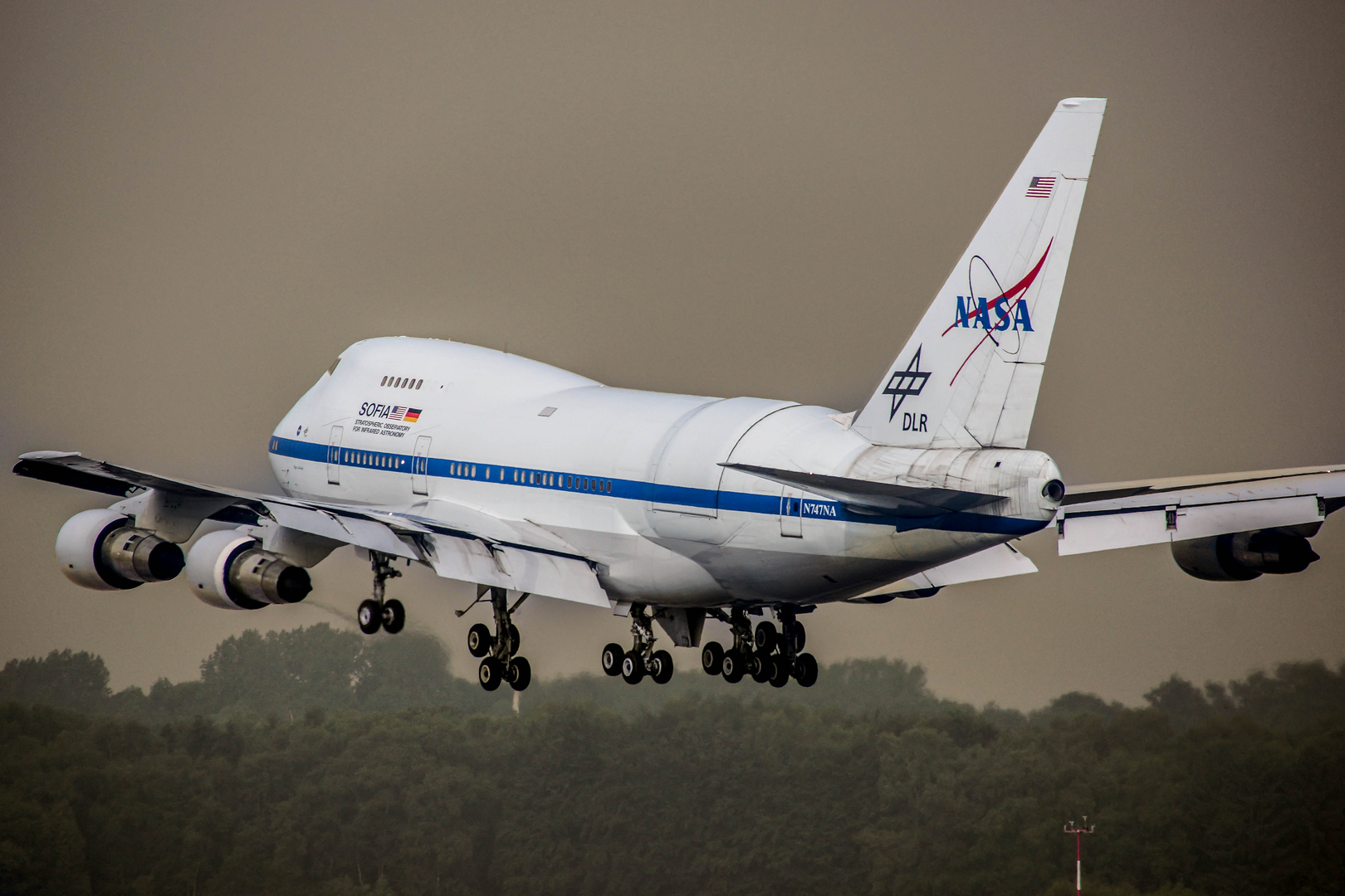 Boeing 747 SP NASA